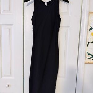 lululemon athletica Black Midi Dress